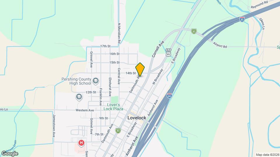 1370 Dartmouth Ave Map and Location Details