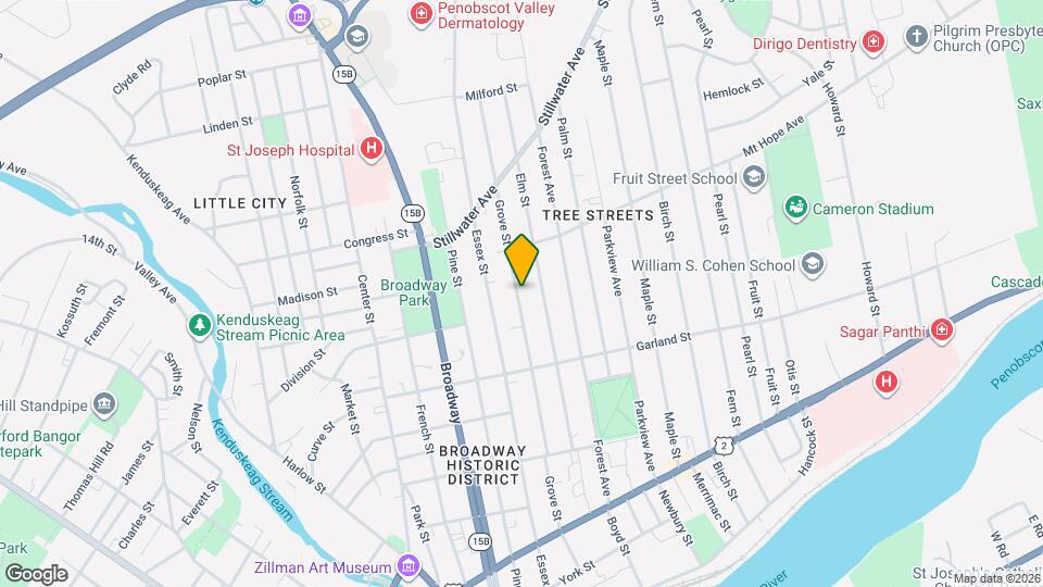 187 Grove St, Unit 1 Map and Location Details