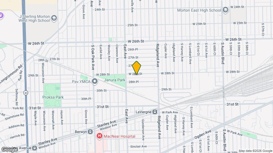 6514 W 28th St Map and Location Details