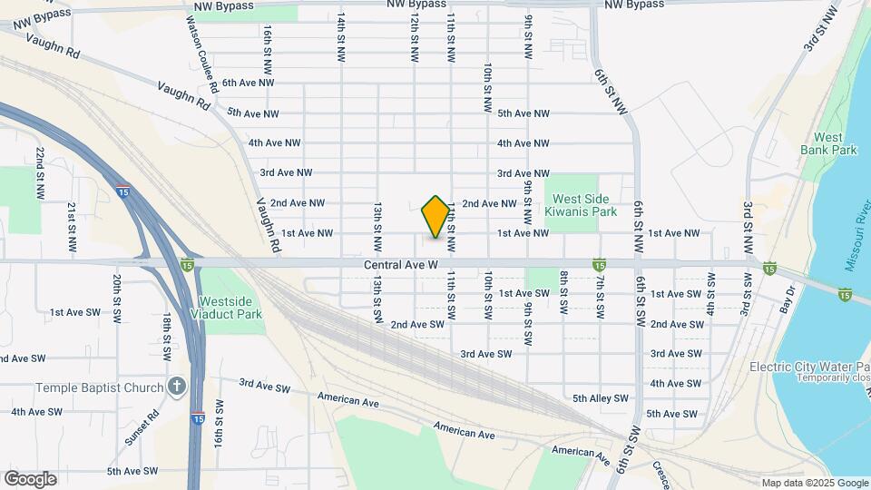 1110 1st Ave NW, Unit 1110 1st avenue north Map and Location Details