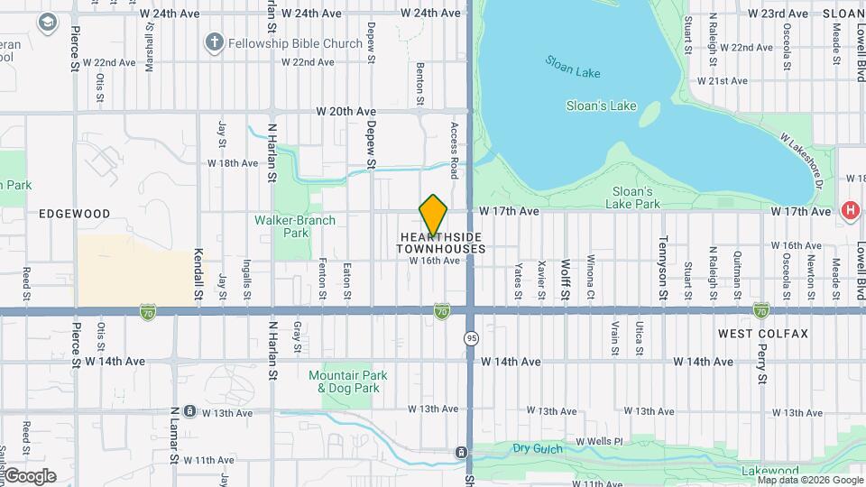 1625 Ames Ct Map and Location Details