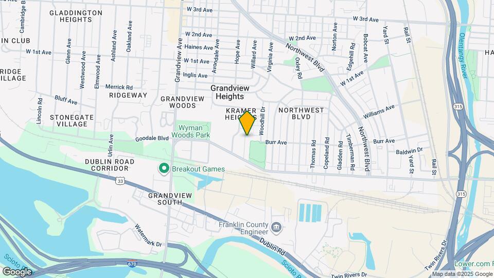 945 Quay Ave Map and Location Details