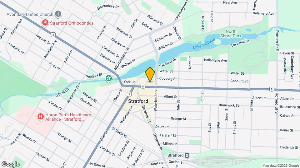 136 Ontario St Map and Location Details