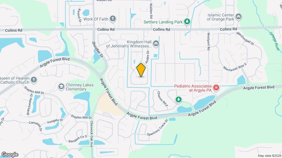 7852 Catskills Ct Map and Location Details