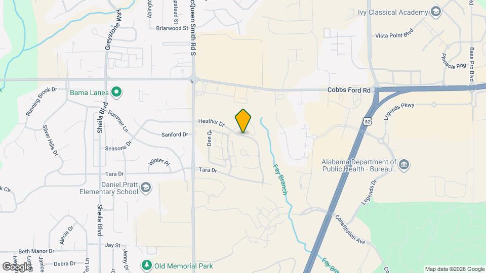 782 Heather Dr Map and Location Details