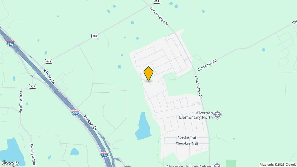 1513 Hulen Park Trl Mapa y Detalles de la Ubicación