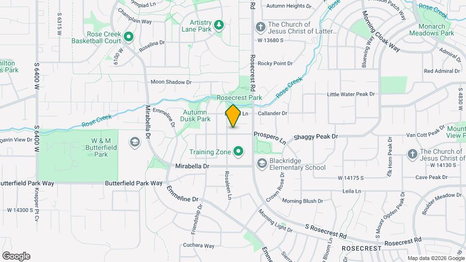 5674 Prospero Ln Map and Location Details