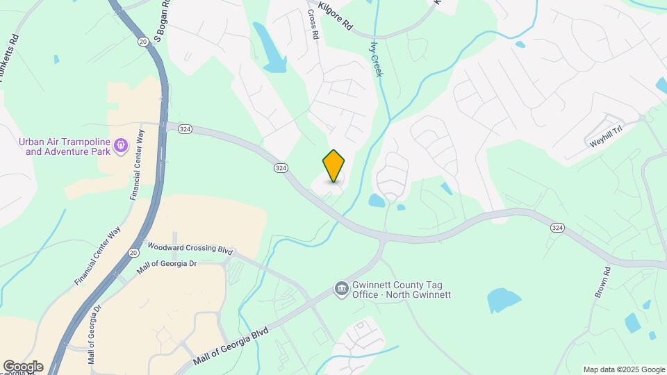 3177 Mill Springs Cir NE Map and Location Details