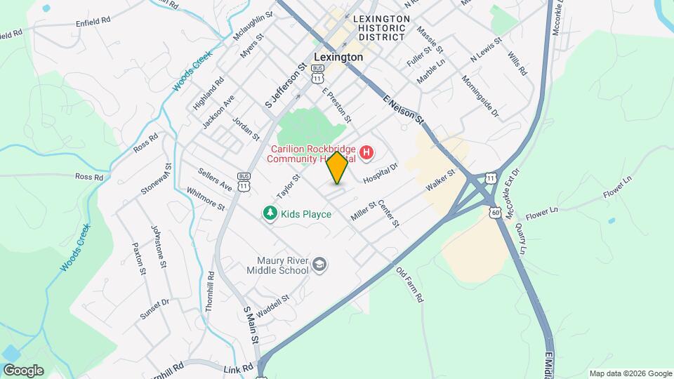 116 1/2 Houston St Map and Location Details