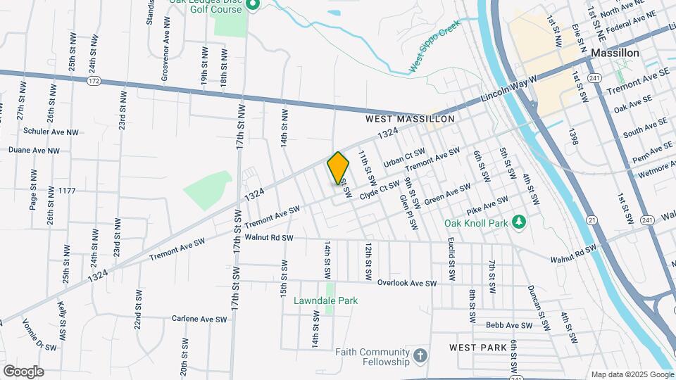 1214 Tremont Ave SW Map and Location Details
