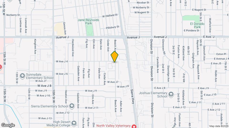 44133 Beech Ave Map and Location Details