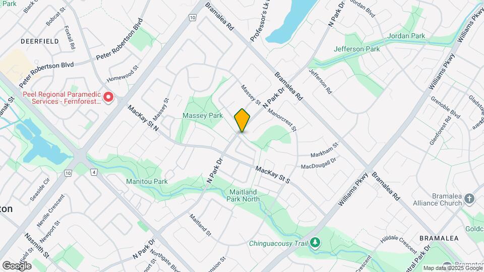 59 Guildford Crescent Map and Location Details