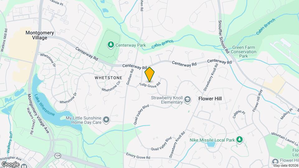 9129 Tulip Grove Rd Map and Location Details