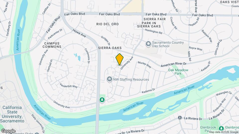 2092 University Park Dr Map and Location Details