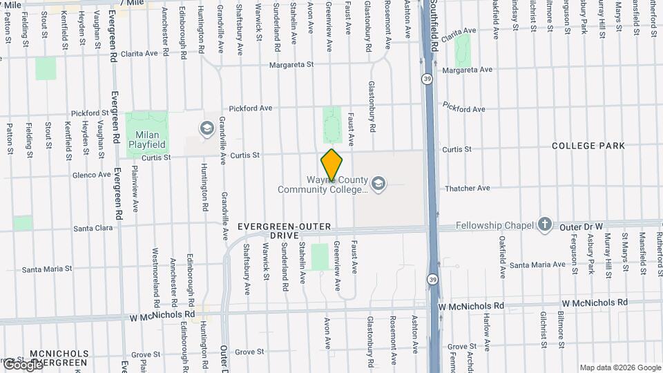 17635 Greenview Ave Mapa y Detalles de la Ubicación
