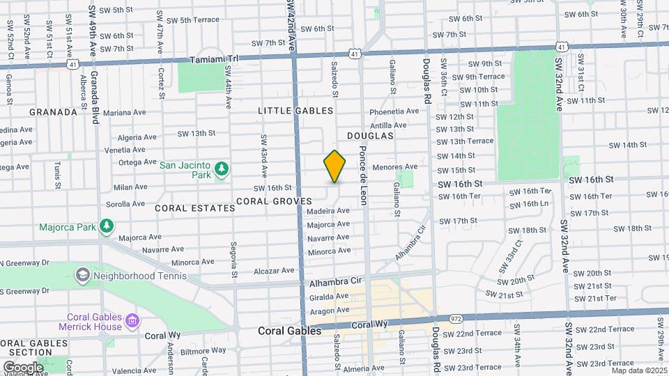 300 Mendoza Ave Map and Location Details