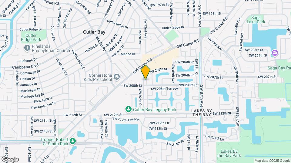 20760 SW 91st Ct Mapa y Detalles de la Ubicación