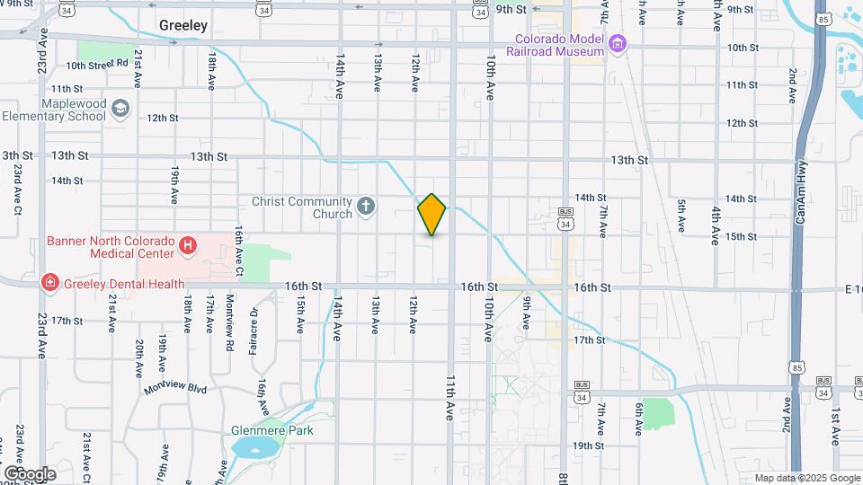 1114 15th St Map and Location Details