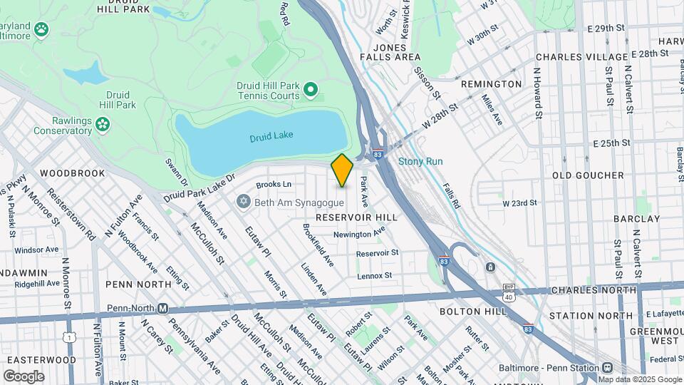 2440 Callow Ave Map and Location Details