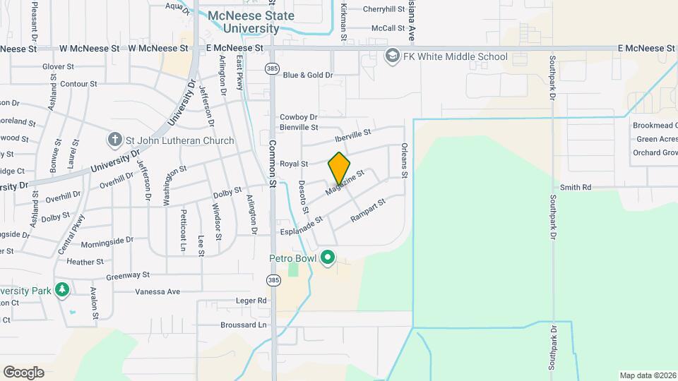 740 Magazine St Map and Location Details