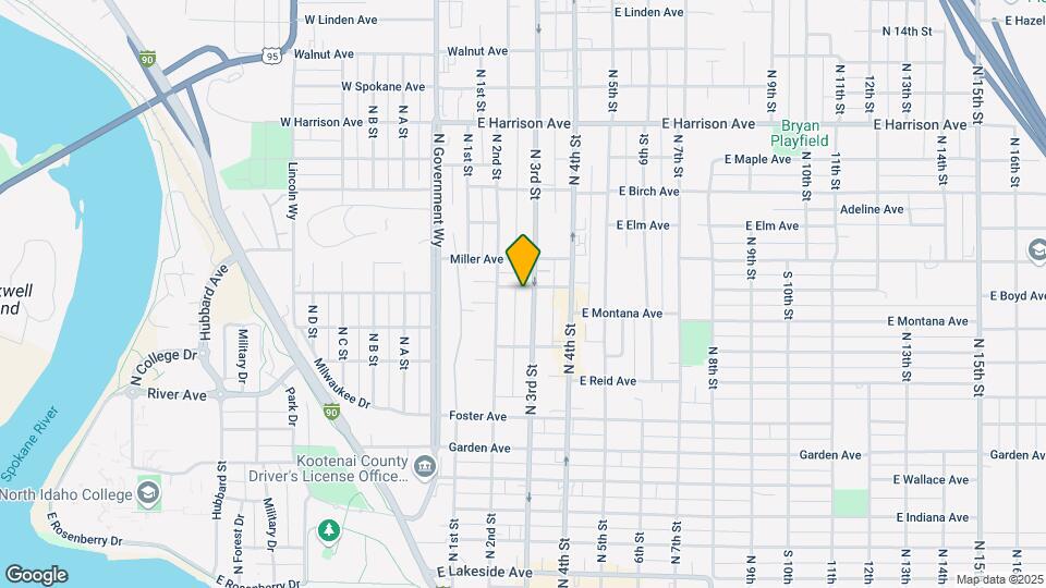 841 N 3rd St Mapa y Detalles de la Ubicación