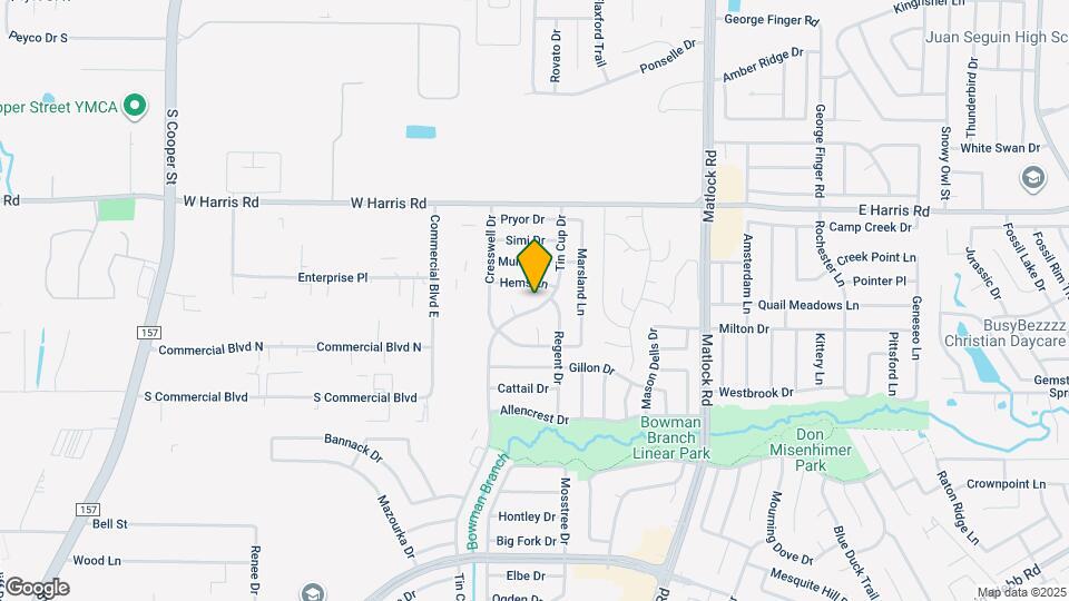 7506 Tin Cup Dr Map and Location Details