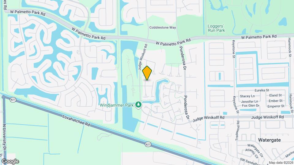 22384 Thousand Pines Ln Map and Location Details