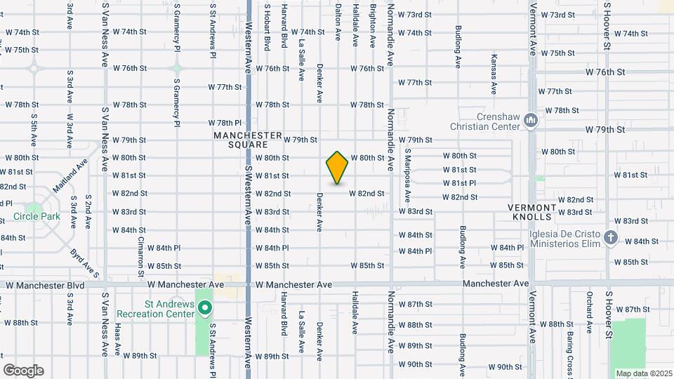 1533 W 82nd St Map and Location Details