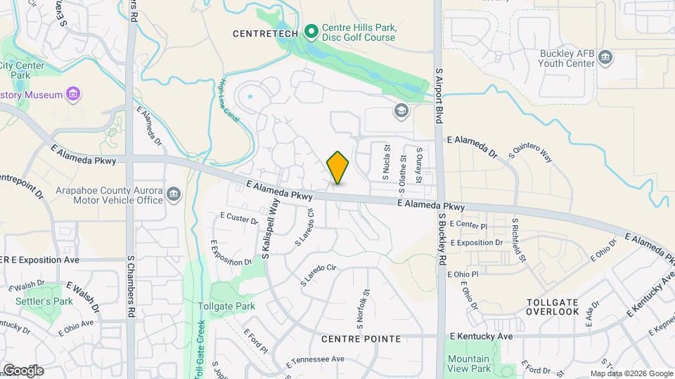 488 S Memphis Way Map and Location Details