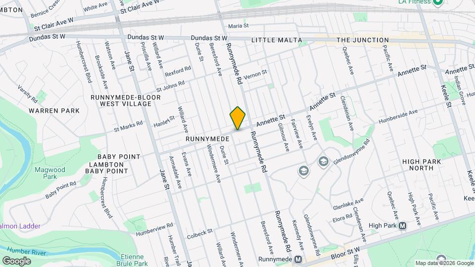 589 Annette St Map and Location Details