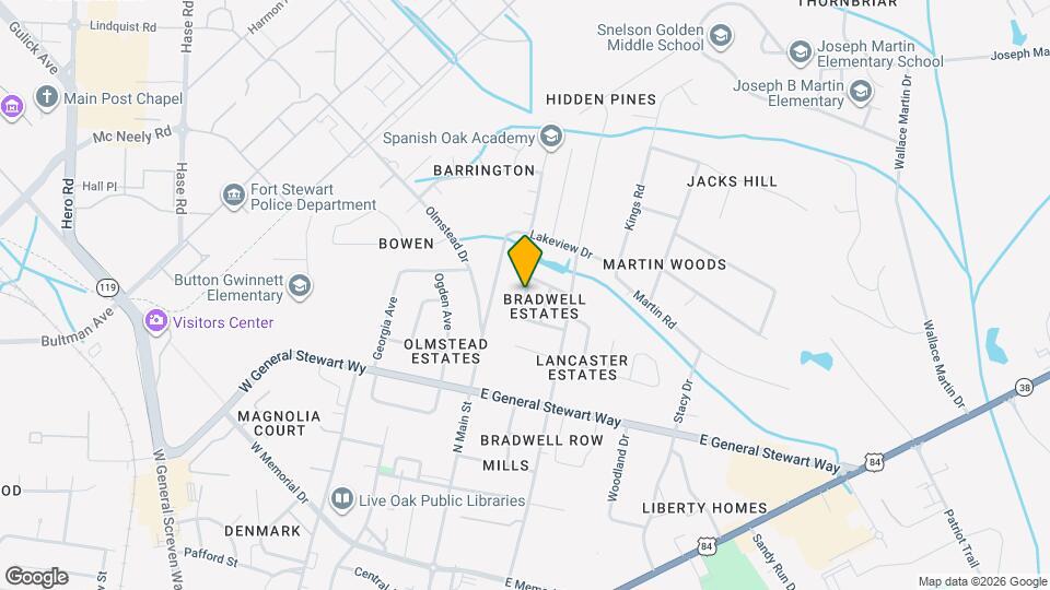 715 Truman St Map and Location Details