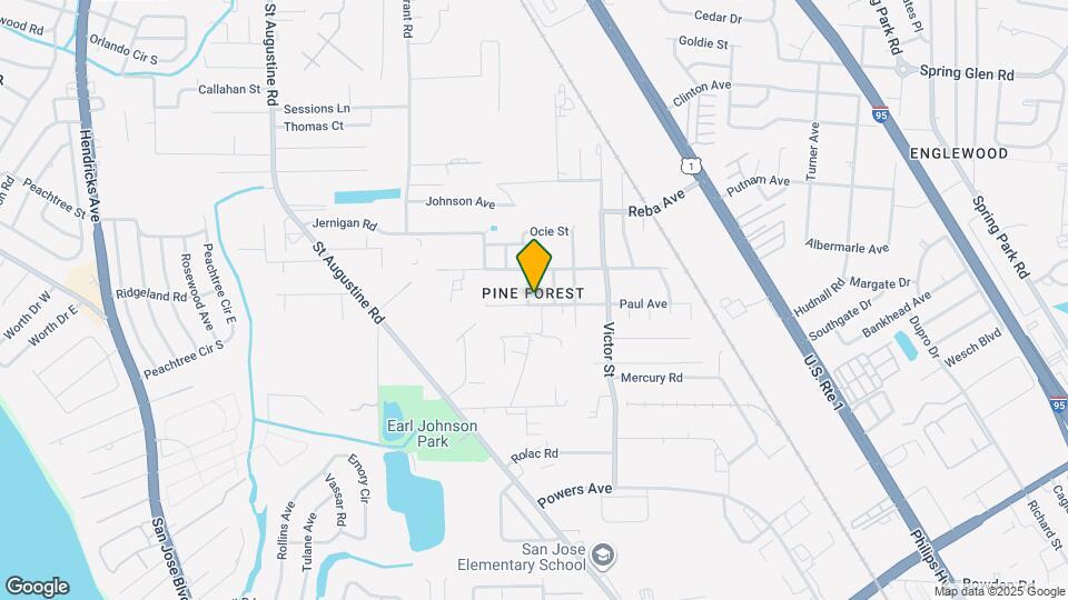 2541 Paul Ave Map and Location Details