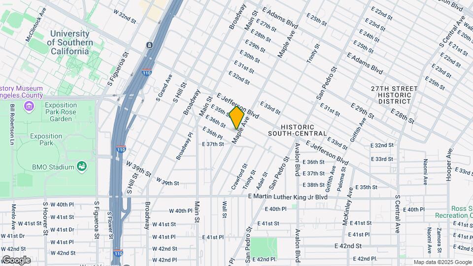 199 E 36th St Map and Location Details