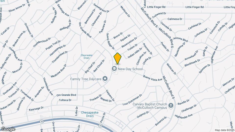 1237 Sunny Ridge Dr Map and Location Details