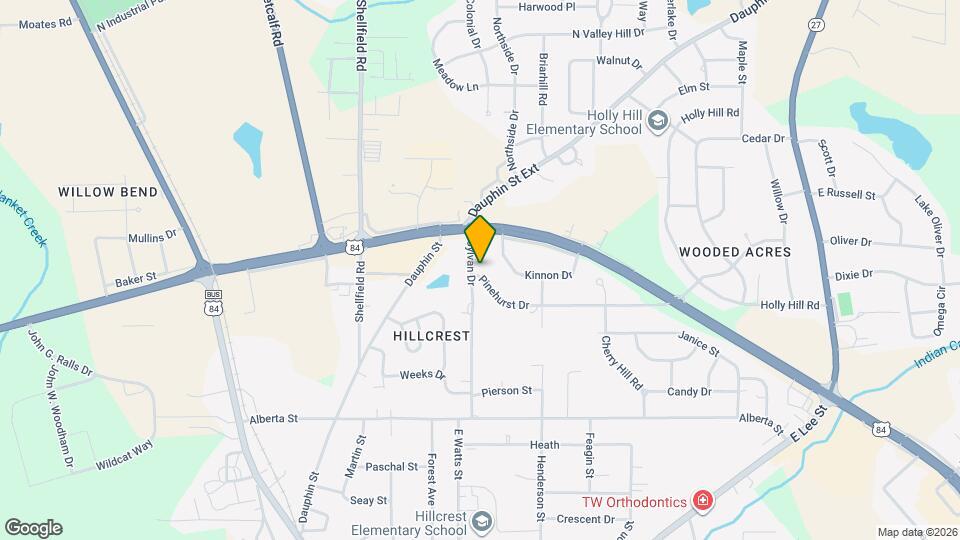 101 Pinehurst Dr Map and Location Details