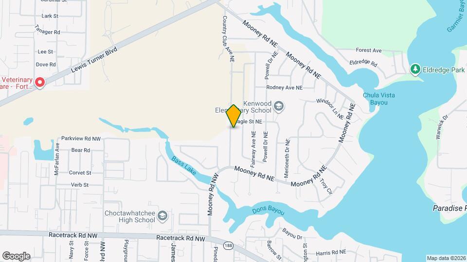 618 Country Club Ave NE Map and Location Details