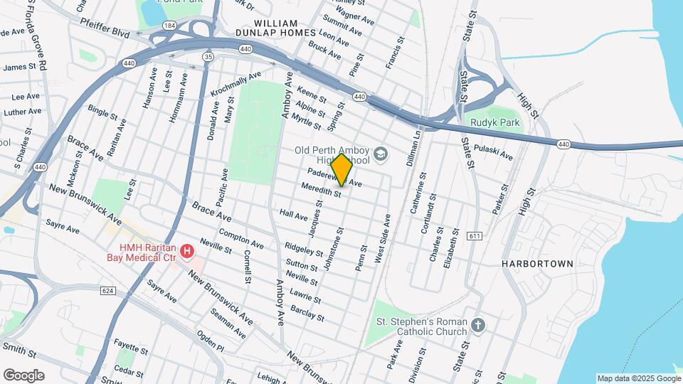 334-336 Meredith St Mapa y Detalles de la Ubicación
