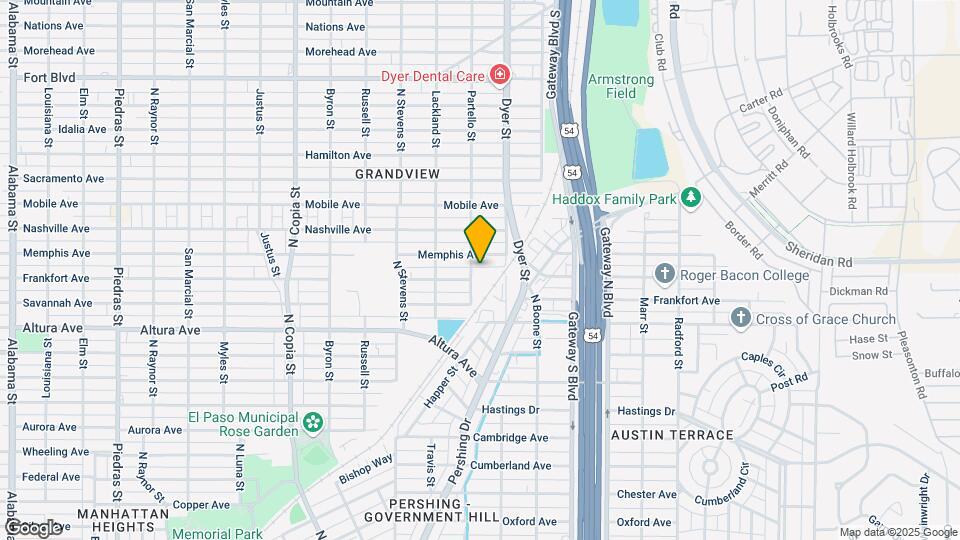 2520 Partello St Map and Location Details