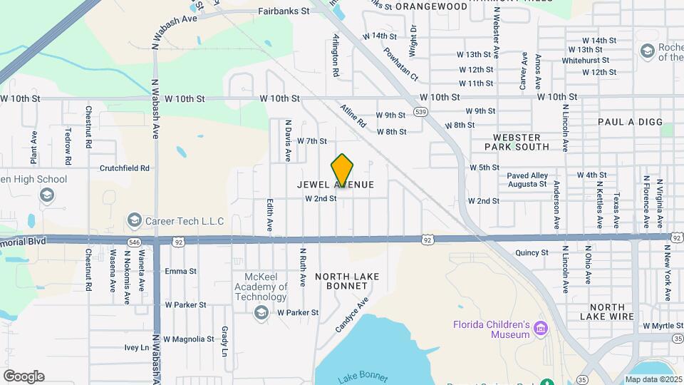 1105 Jewel Ave Map and Location Details