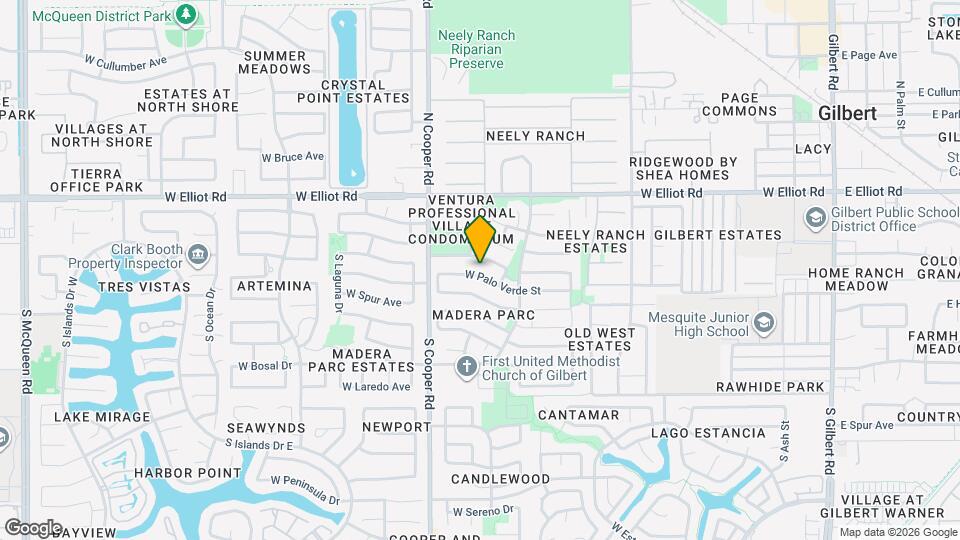 650 W Palo Verde St, Unit SI ID1540147P Mapa y Detalles de la Ubicación