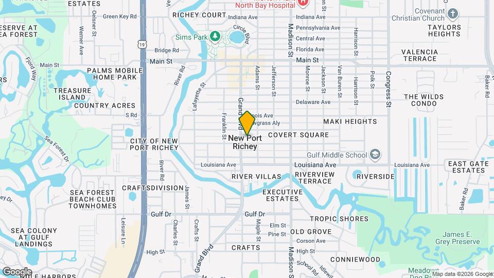 5741 Tennessee Ave Map and Location Details