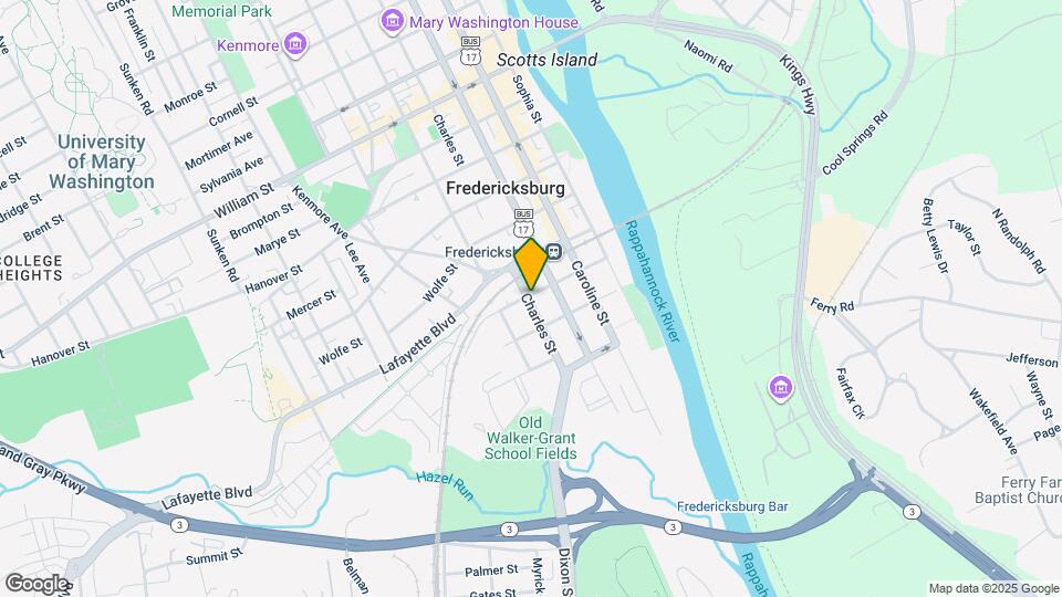 316 Frederick St Map and Location Details