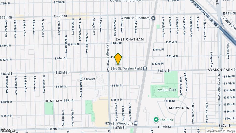 8241 S Maryland Ave Map and Location Details