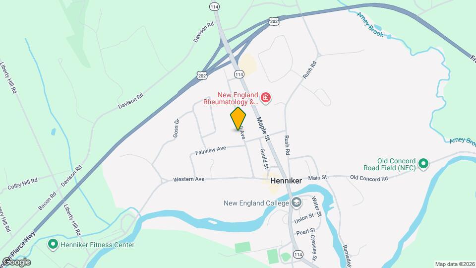 113 Hall Ave Map and Location Details