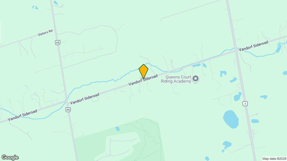 3325 Vandorf Sideroad Map and Location Details