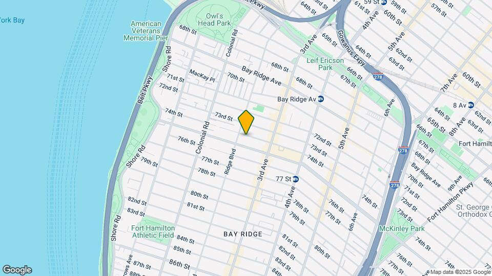 218 74th St Map and Location Details