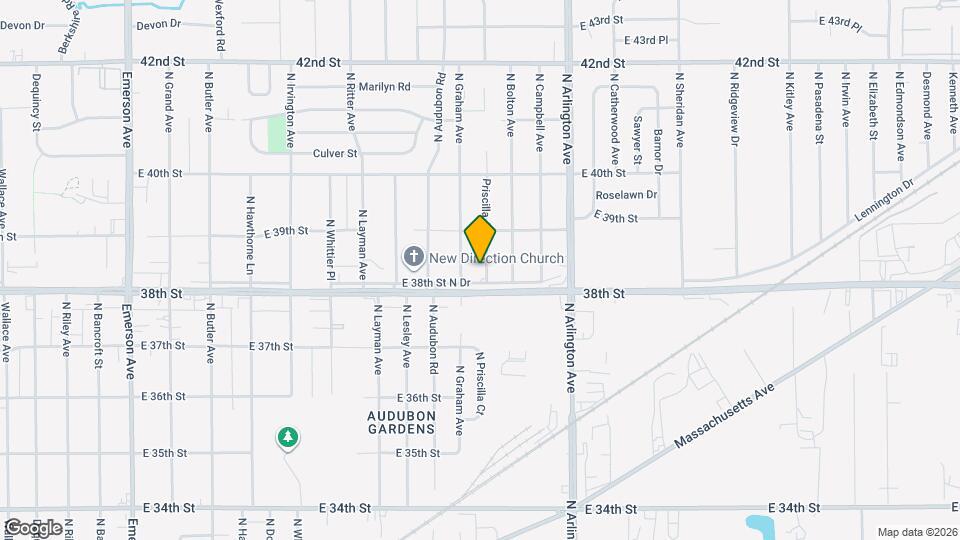 3812 Priscilla Ave Mapa y Detalles de la Ubicación