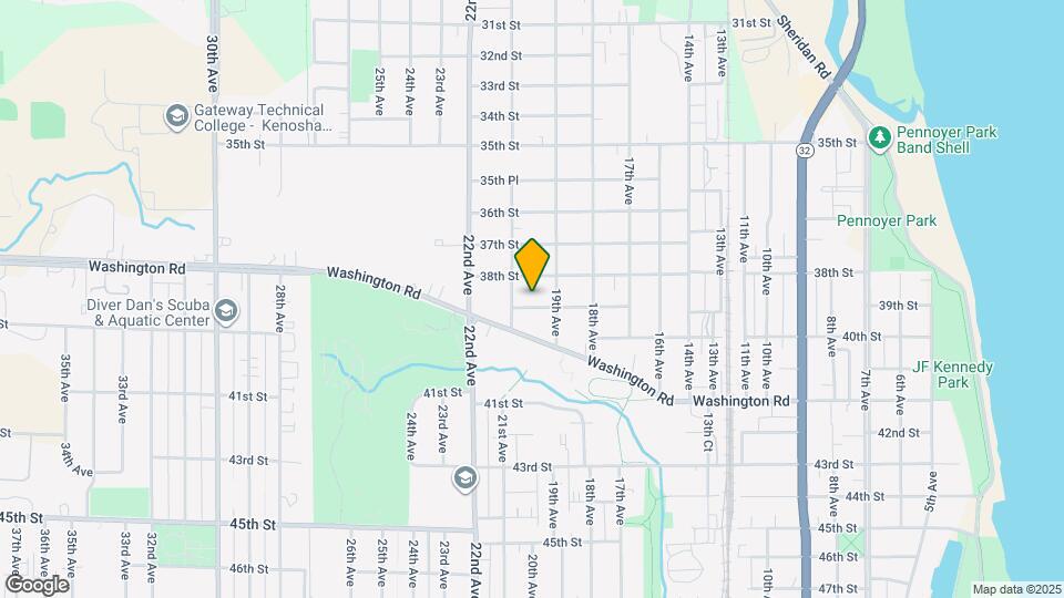 2000 39th St Map and Location Details