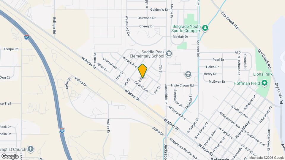 106 8th St Map and Location Details