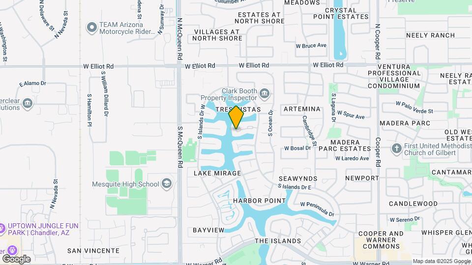 1413 W Coral Reef Dr Mapa y Detalles de la Ubicación